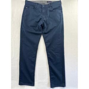 Men’s AG Los Angeles Dark Blue Wash Modern Slim Jeans Sz 32